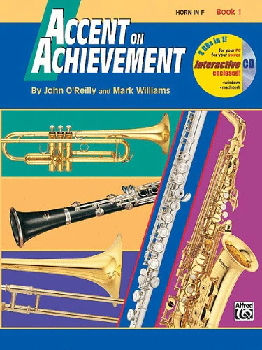 Accent On Achievement: Horn In F, Book 1