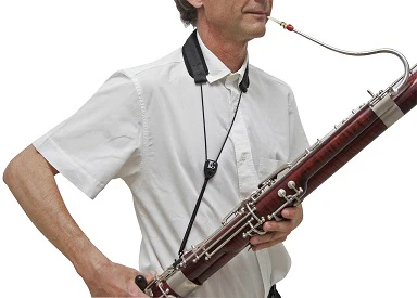BG France Bassoon Padded Nylon Neck Strap - B20 - Image 2