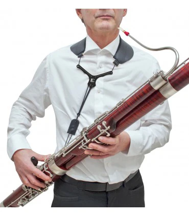 BG France Zen Bassoon Leather Yoke Strap - B70Y - Image 3