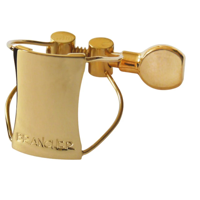 Brancher Gold Plated Ligature for Metal Tenor Sax Mouthpieces #3 TMG - Image 2