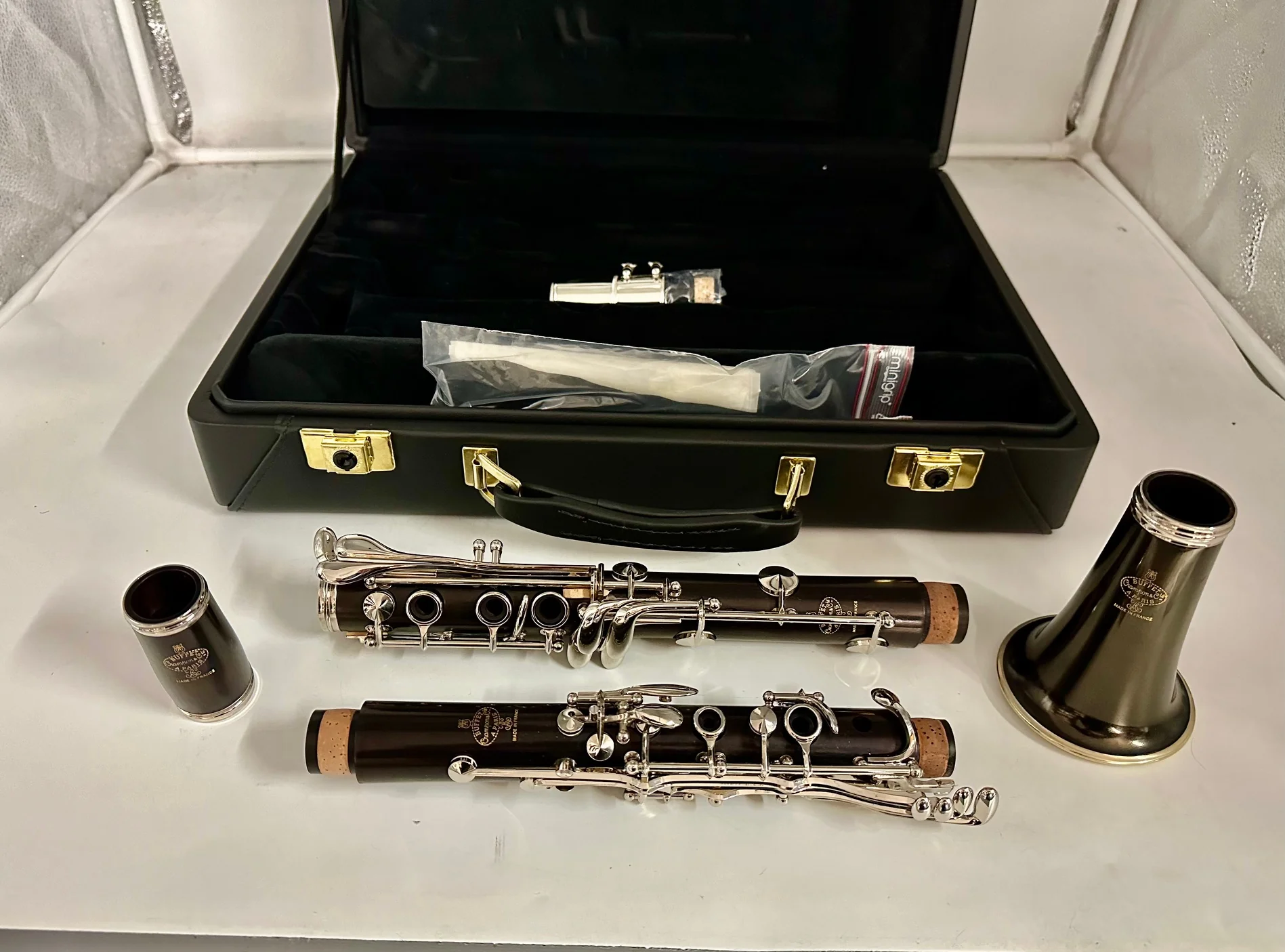 Buffet Crampon R13 Professional A Clarinet Classic Logo Nickel Keys - Image 2