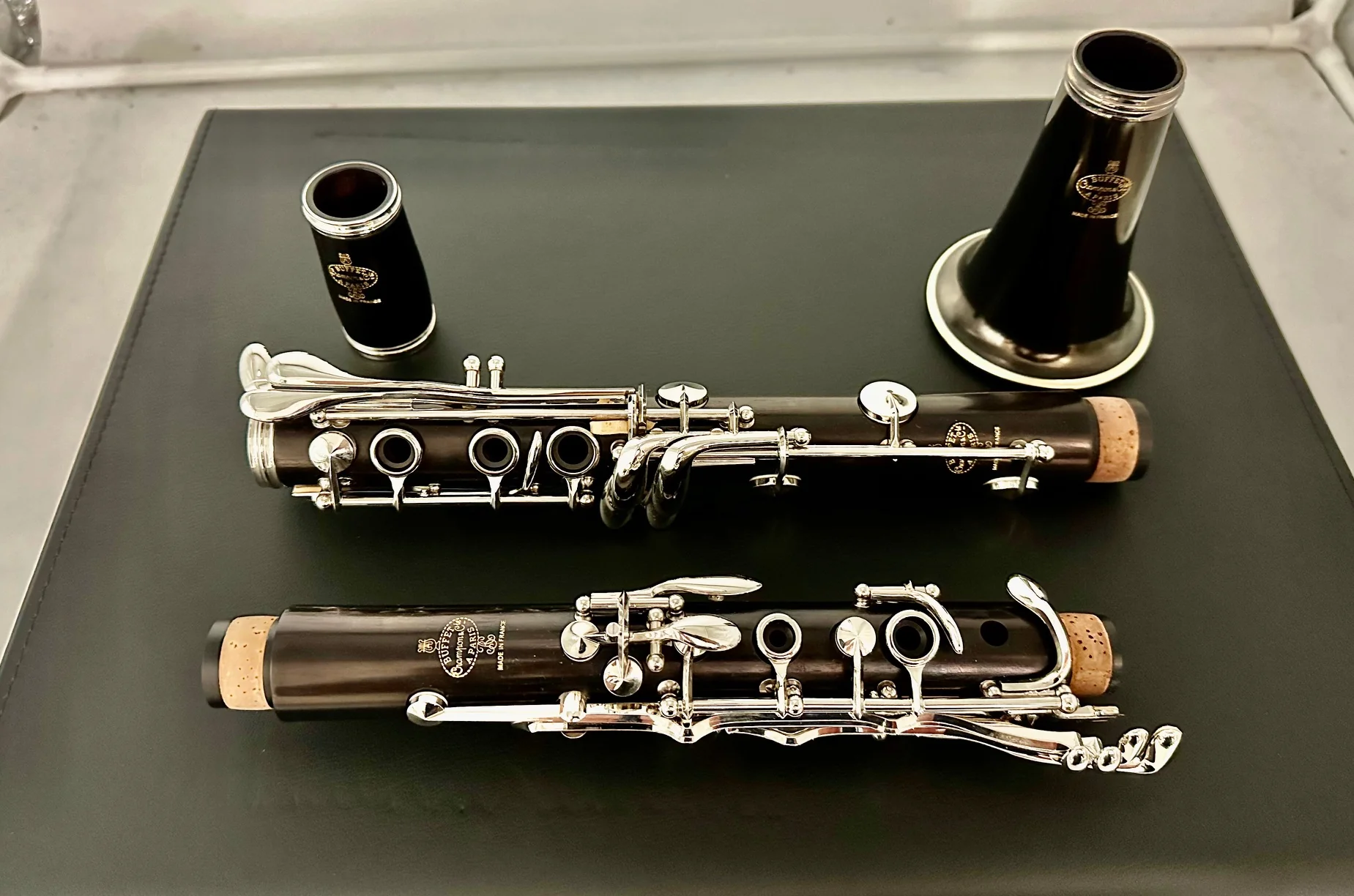 Buffet Crampon R13 Professional A Clarinet Classic Logo Nickel Keys - Image 3