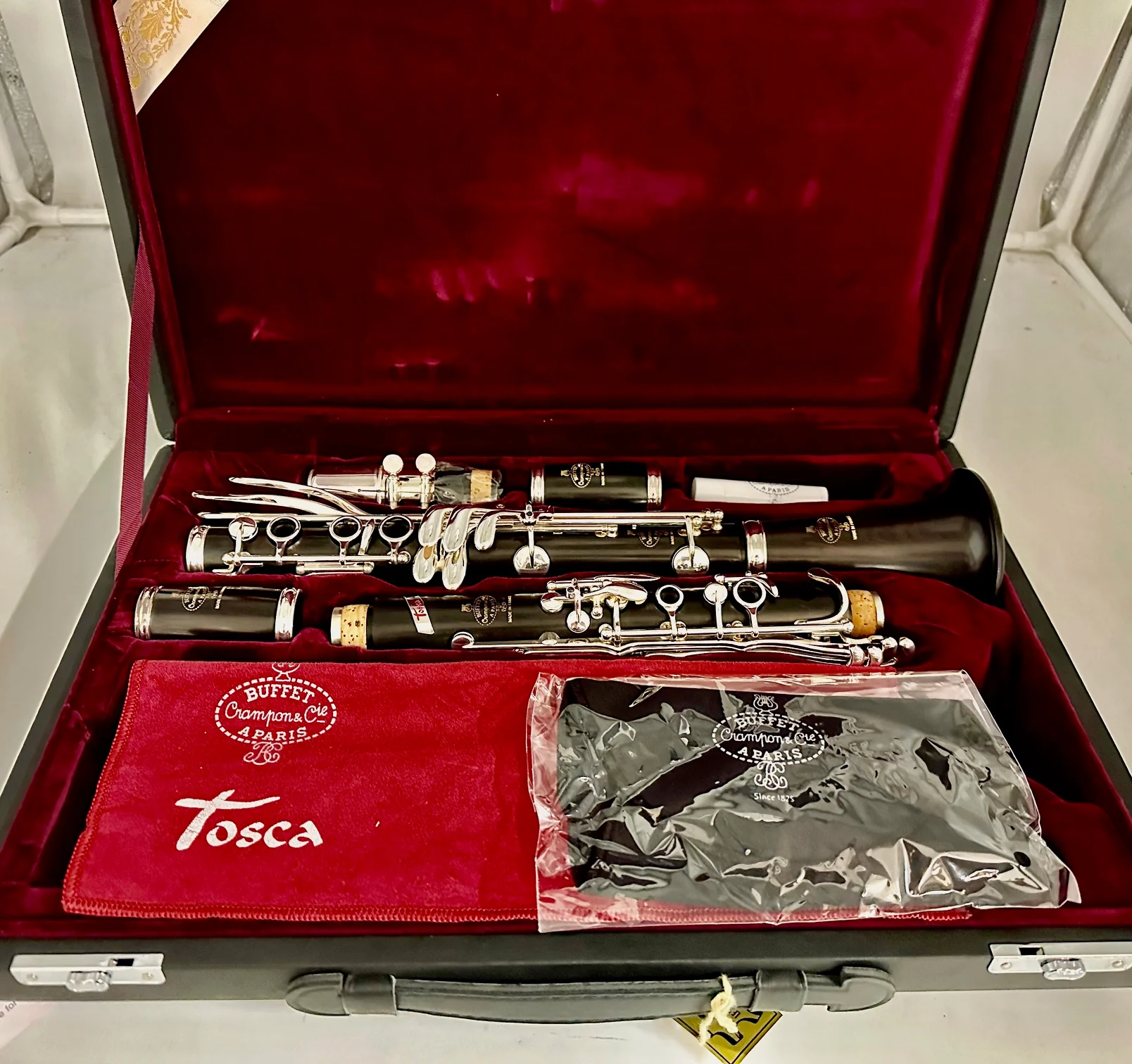 Buffet Crampon Tosca A Clarinet BC1250L20 Classic Logo - Image 3