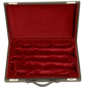 Buffet French Pochette Leather Double Clarinet Case - BC722BL