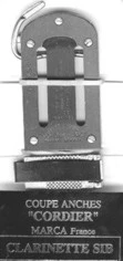 Cordier Soprano Sax Reed Trimmer