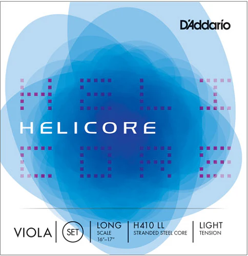 D'Addario Helicore Viola String SET, Long Scale, Light Tension