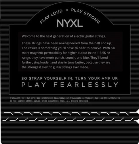 D'Addario Nickel Wound, Medium Top/ Heavy Bottom, 11-52 Electric Guitar Strings - Image 4