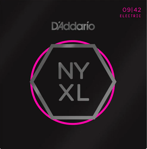 D'Addario Nickel Wound, Super Light, 09-42 Electric Guitar Strings