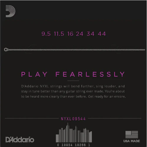 D'Addario Nickel Wound, Super Light PLUS, 9.5-44 Electric Guitar Strings - Image 2