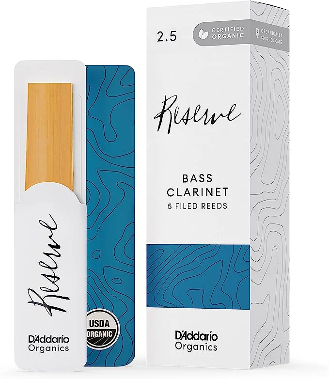 D'Addario Organic Reserve Bass Clarinet Reeds - 5 Per Box - Image 6