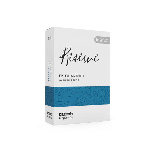 D'Addario Organic Reserve Eb Clarinet Reeds - 10 per Box - Image 2