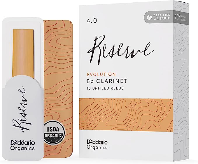 D'Addario Organic Reserve Evolution Bb Clarinet Reeds - 10 per Box - Image 12