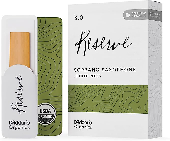D'Addario Organic Reserve Soprano Saxophone Reeds - 10 Per Box - Image 7