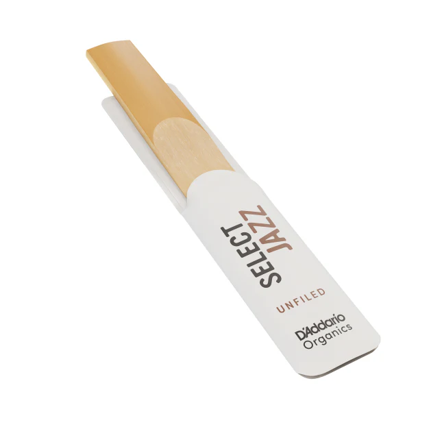 D'Addario Organic Select Jazz Unfiled Tenor Saxophone Reeds - 5 Per Box - Image 4
