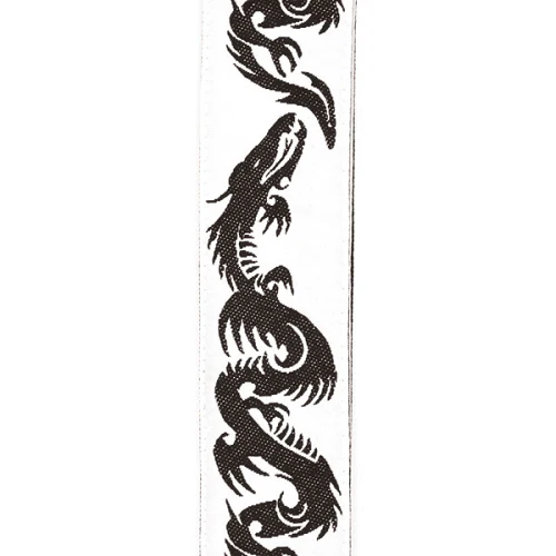 D'Addario Planet Waves Dragon Tattoo Art Woven Strap - Image 2