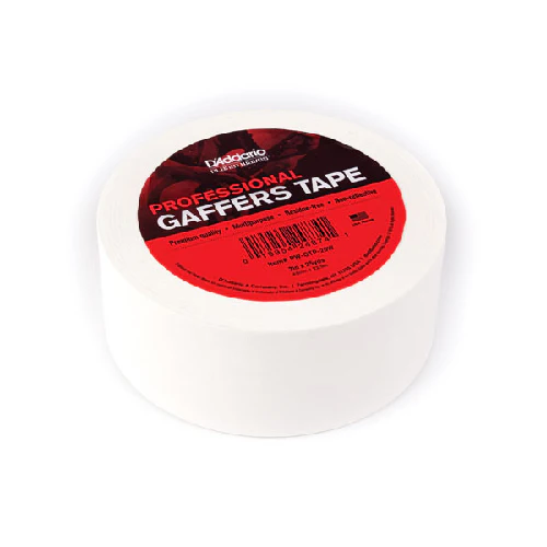 D'addario Planet Waves Gaffers Tape Black / PW-GTP-25 - Image 2