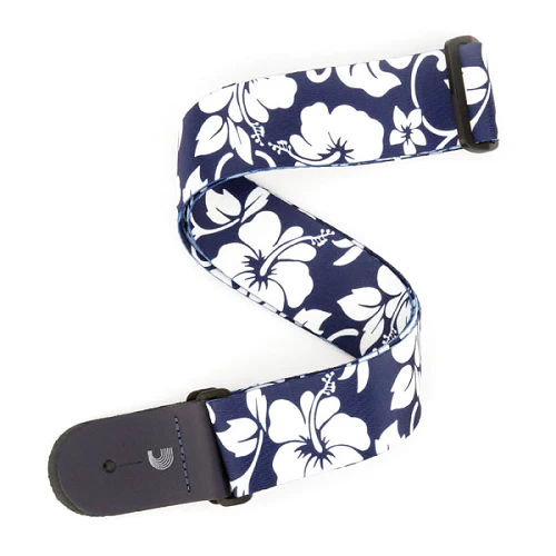 D'Addario Planet Waves Hibiscus Woven Guitar Strap - Image 2