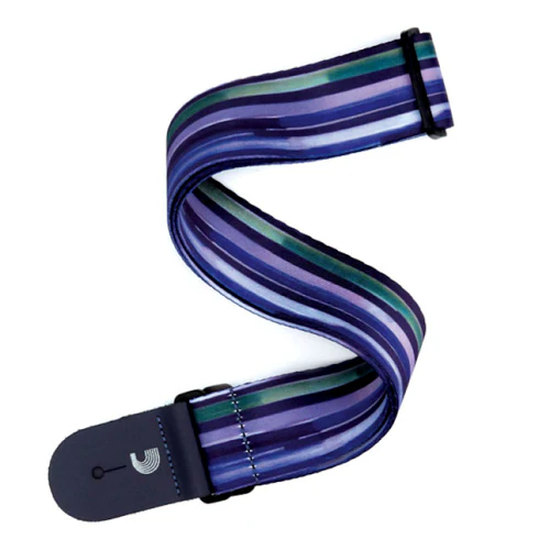 D'Addario Planet Waves Polyester Latin Line Art Woven Guitar Strap