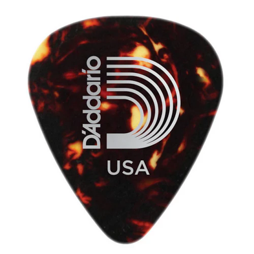 D'Addario Planet Waves Shell-Color Celluloid Guitar Picks - 10 Picks