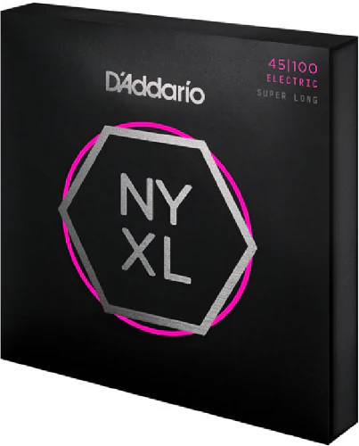 D'Addario Super Long Scale, REGULAR-Light, 45-100, Bass Guitar Strings - Image 3