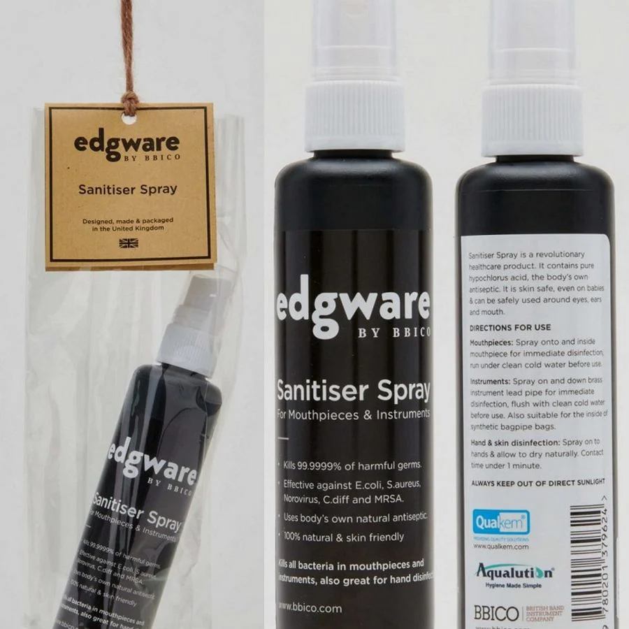 Edgware by BBICO Mouthpiece and Instrument Sanitizer Spray - Image 3