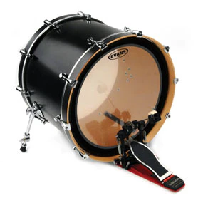 Evans EMAD2 Clear Bass Drum Head, 20 Inch