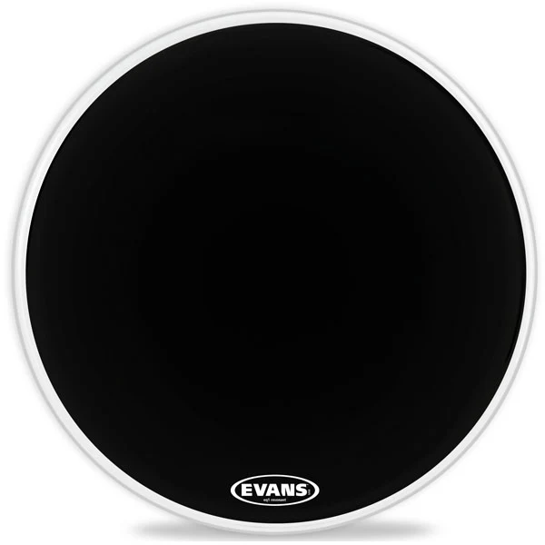 Evans EQ1 Black Bass Drum Head - 22 - Image 3
