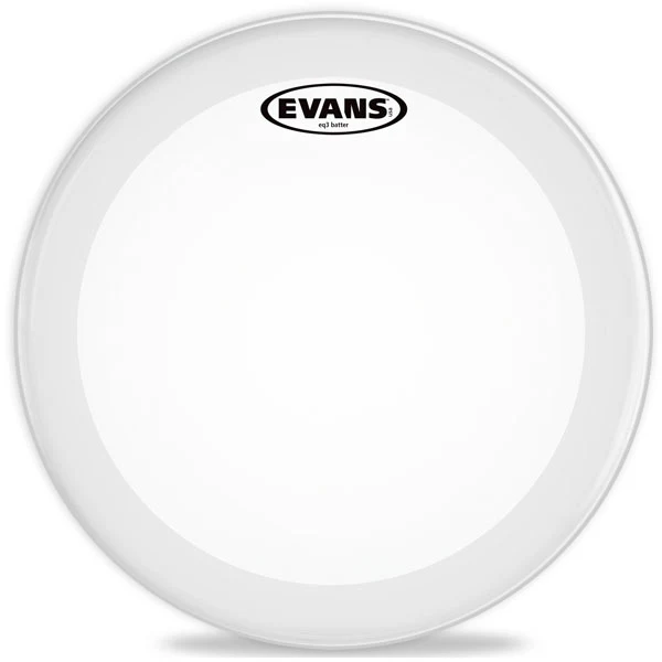 Evans EQ3 Frosted Bass Drum Head - 22 - Image 3