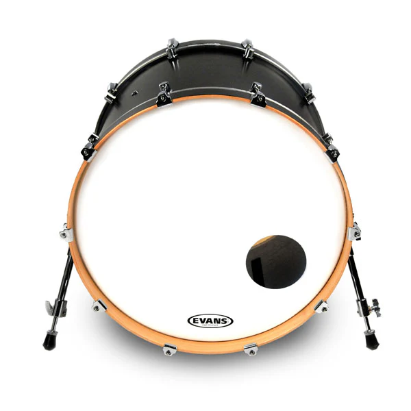 Evans EQ3 Resonant Smooth White Bass Drum Head - 20 - Image 2