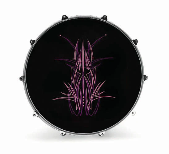 Evans Graphics Bass Drum Head -