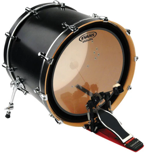 Evans EMAD Heavyweight Clear Bass Drum Head, 22 Inch