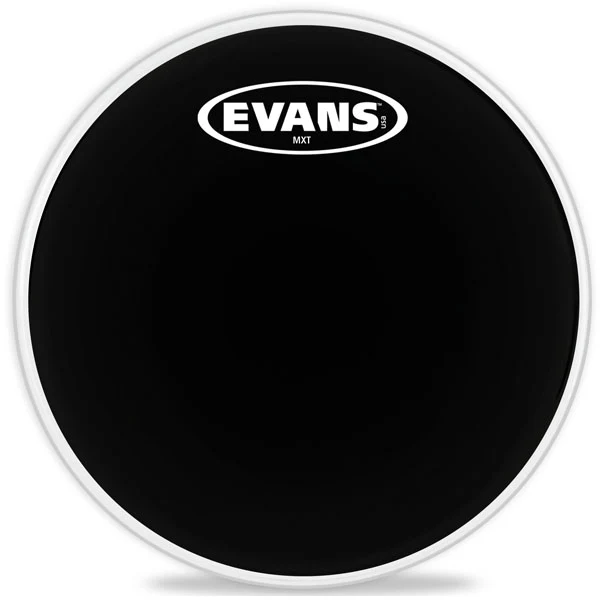 Evans MX Black Tenor Drum Head - 10 - Image 3