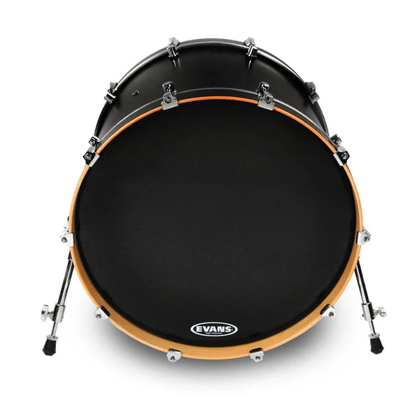 Evans Resonant Black Bass Drum Head - 18 - Image 2