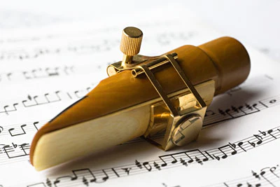 Francois Louis Pure Brass Ligature - Alto Sax - XL Gold Plated