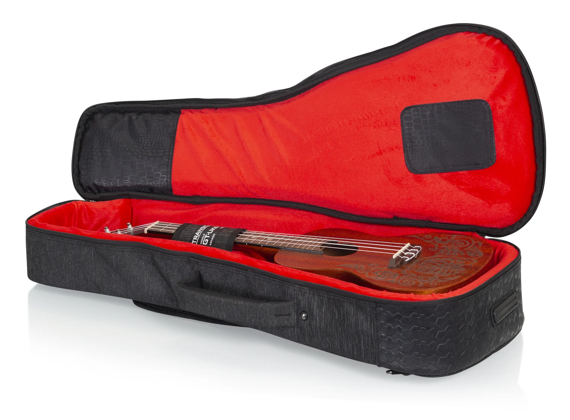 Gator Black Transit Bag – Tenor Ukulele - GT-UKE-TEN-BLK - Image 2