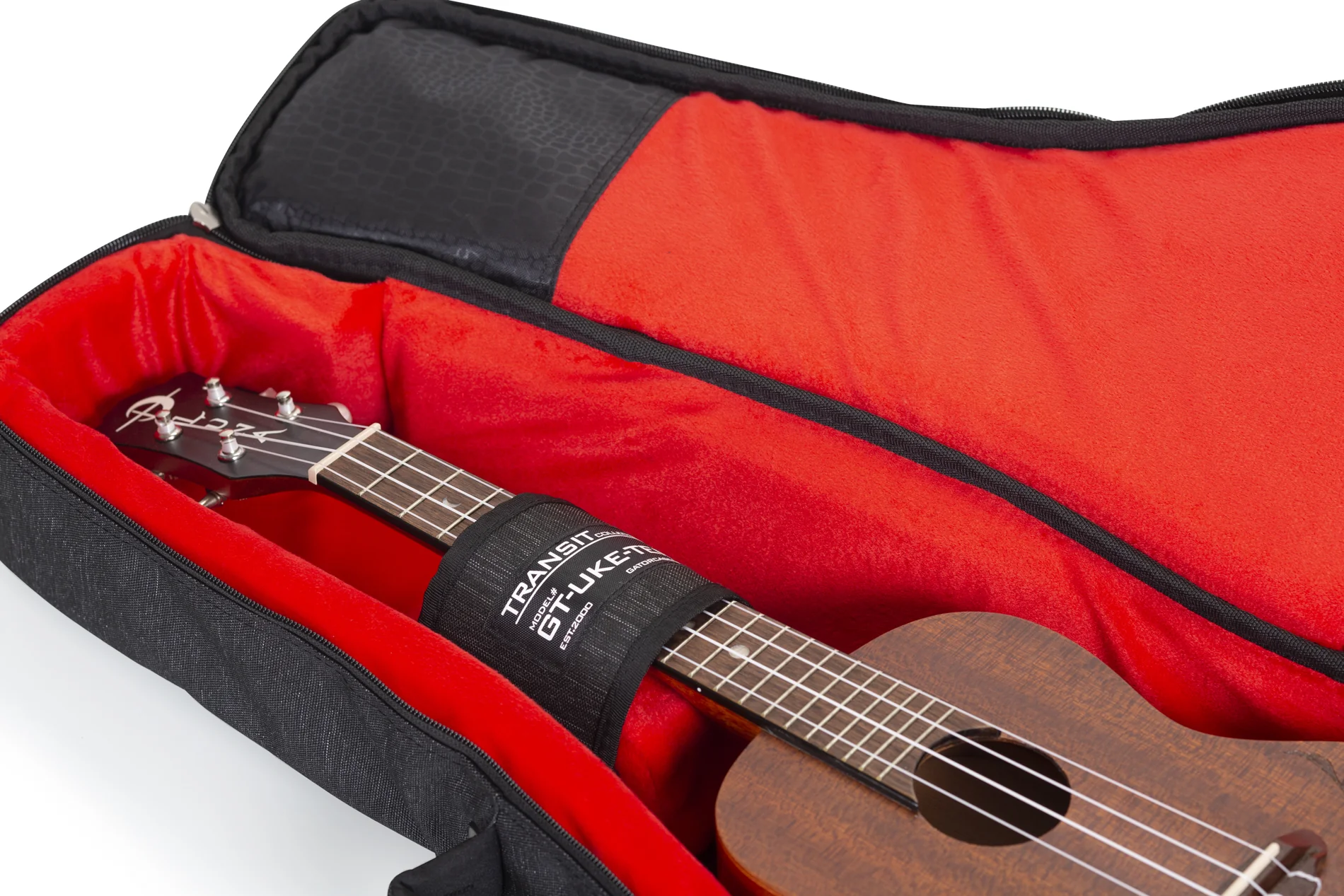 Gator Black Transit Bag – Tenor Ukulele - GT-UKE-TEN-BLK - Image 3
