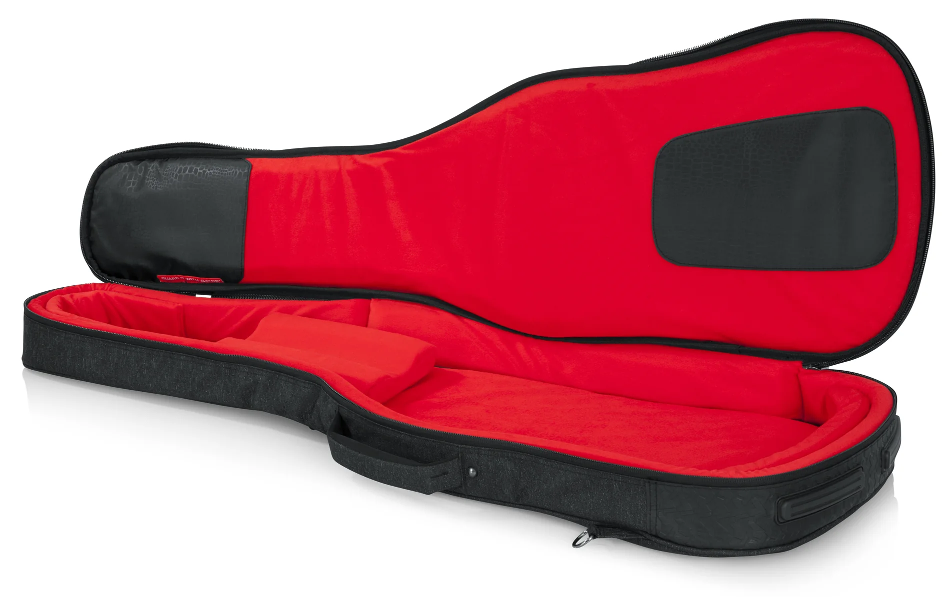 Gator Transit Series Electric Guitar Gig Bag with Charcoal Black Exterior - GT-ELECTRIC-BLK - Image 8