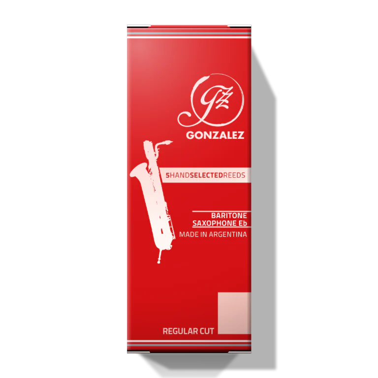 Gonzalez Regular Cut (RC) Baritone Sax Reeds - 5 Per Box - Image 2