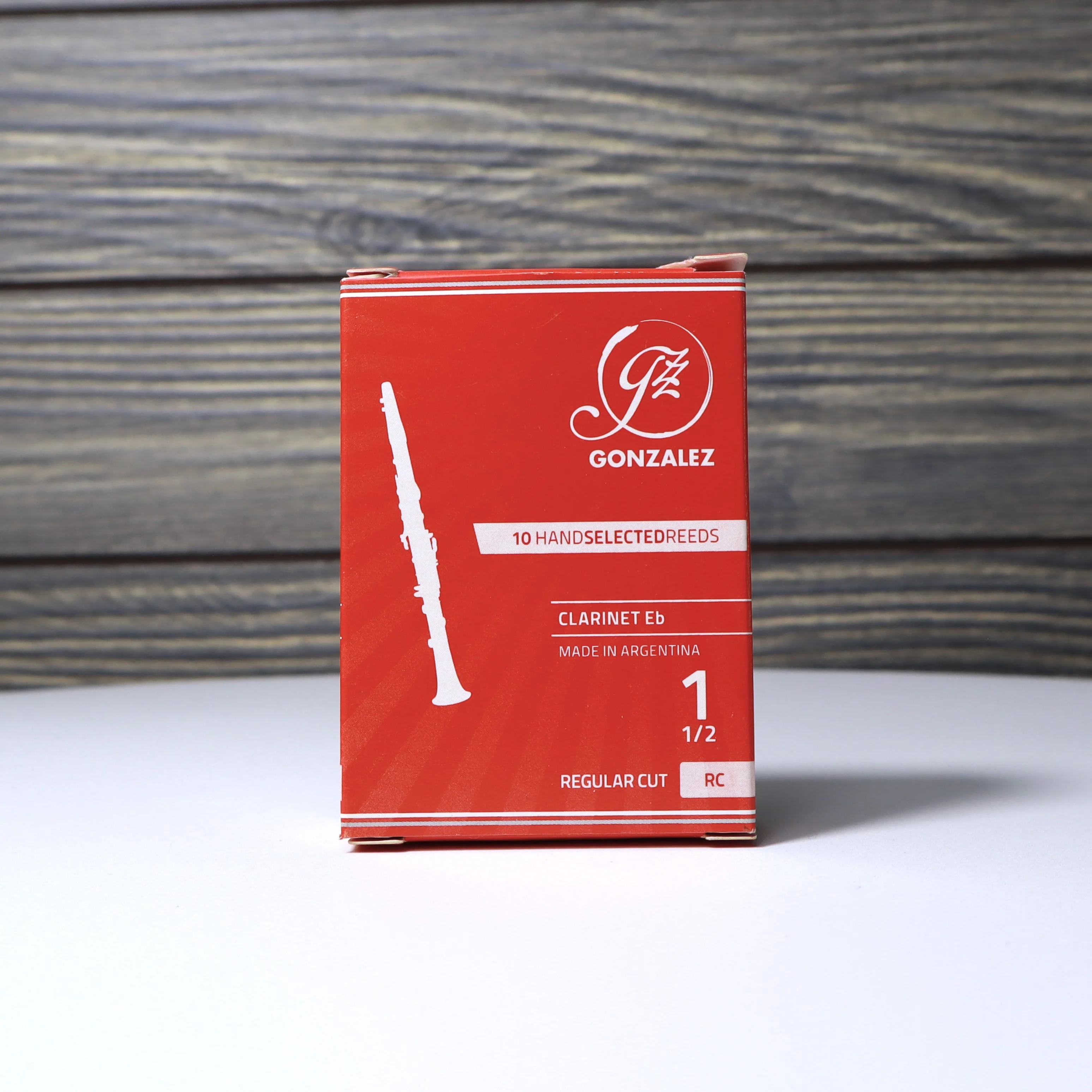Gonzalez Regular Cut Eb Clarinet Reeds - 10 Per Box Strength 1.5 B-STOCK