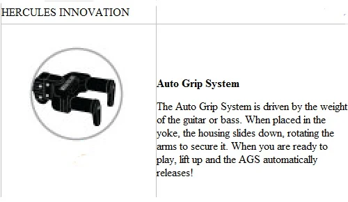 Hercules Auto-Grab Guitar Stand W/BONUS Neck Cradle - GS414BN - Image 3