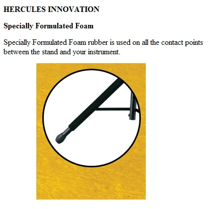Hercules Auto-Grab Guitar Stand W/BONUS Neck Cradle - GS414BN - Image 5