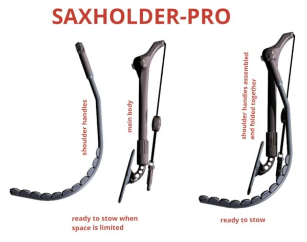 JazzLab Saxholder PRO Bass Clarinet/Bassoon Harness - Image 4
