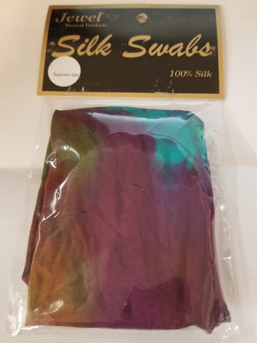 Jewel Tie Dye Soprano Sax Silk Swab - Image 2