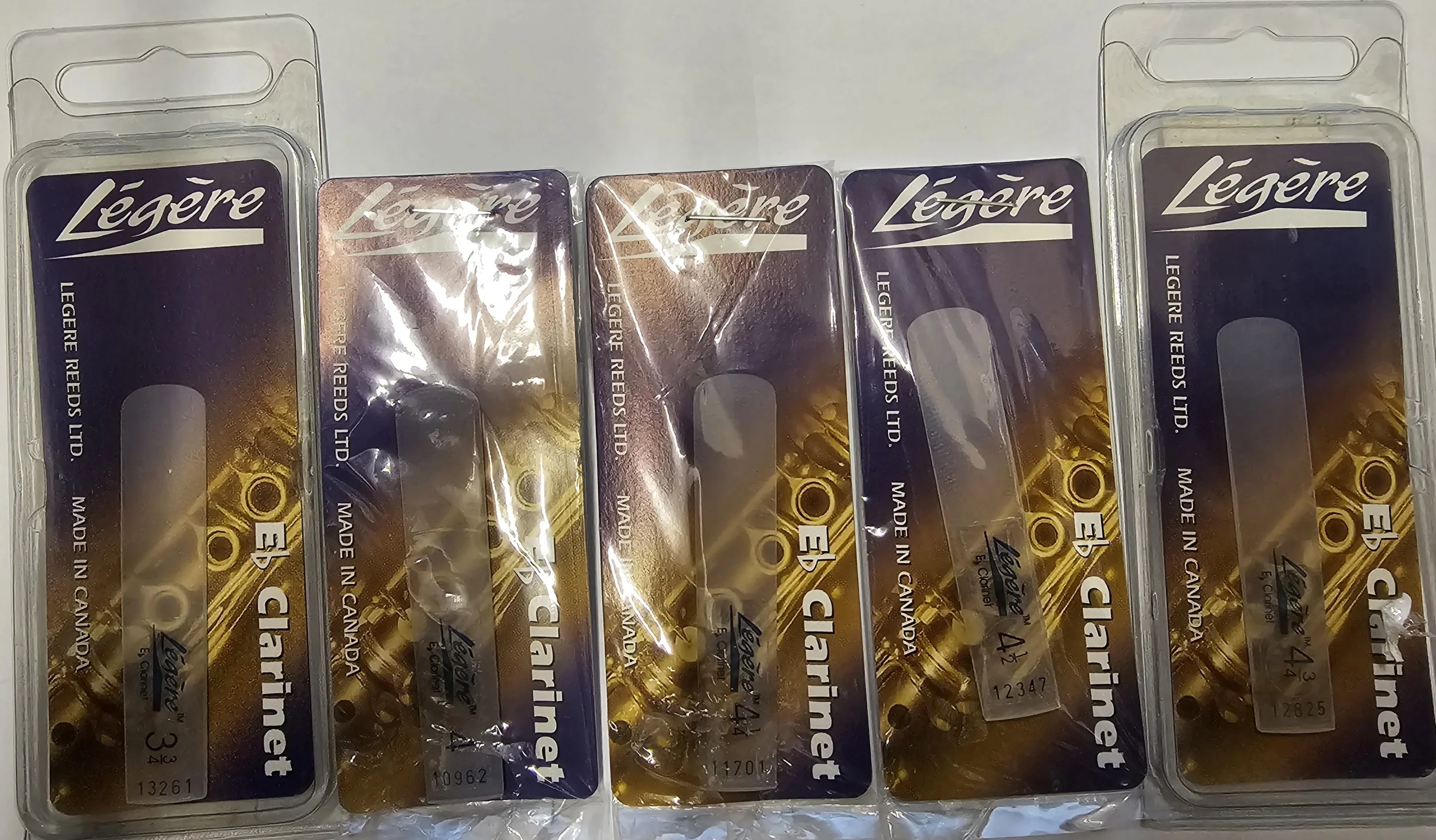 Legere Classic Eb Clarinet Reeds - Original Packaging - Image 2