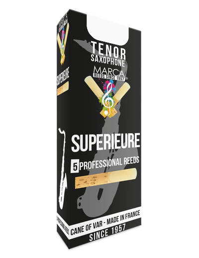 Marca Supérieure Tenor Sax Reeds - 5 Per Box