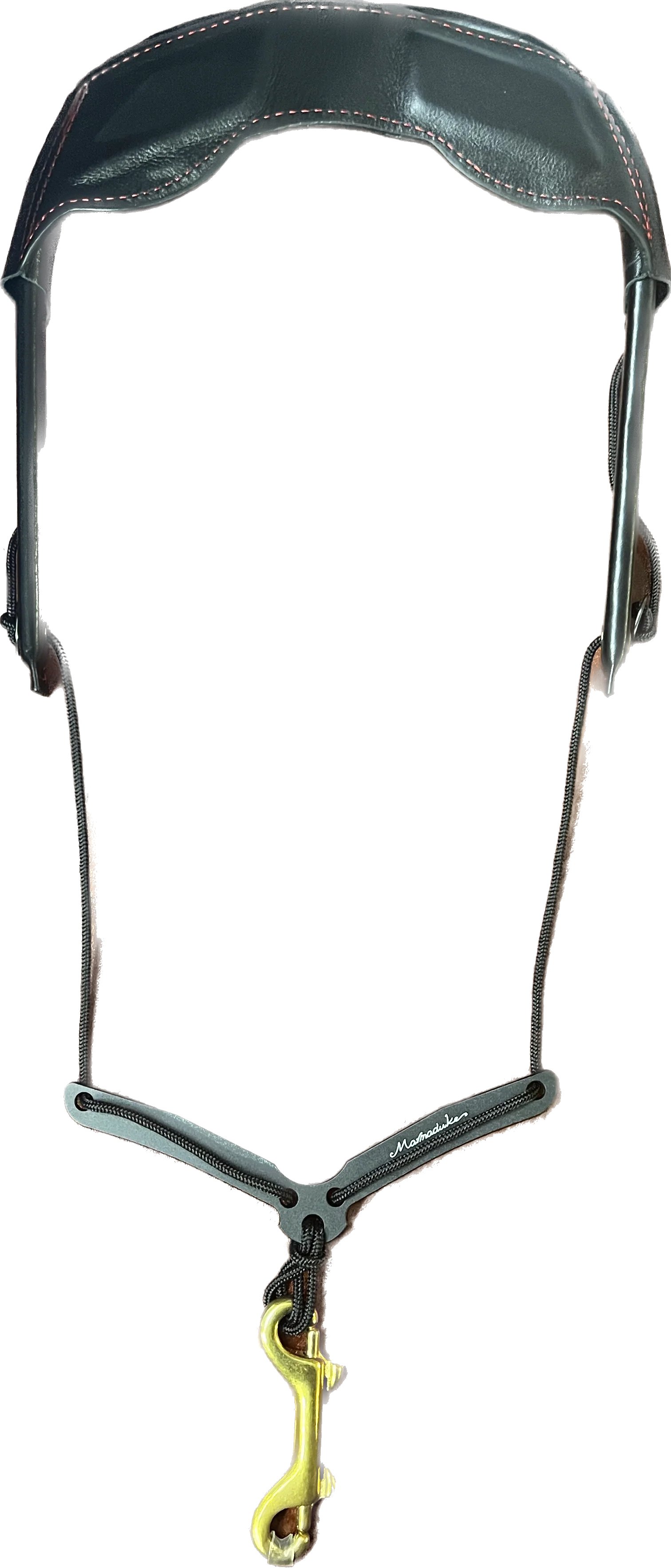 Marmaduke "Feather" Strap III GL - Leather Saxophone Strap - Image 14