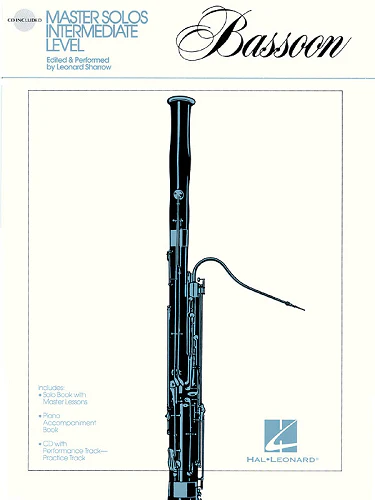 MASTER SOLOS INTERMEDIATE LEVEL: BASSOON W/ CD - Edited & Performed by Leonard Sharrow