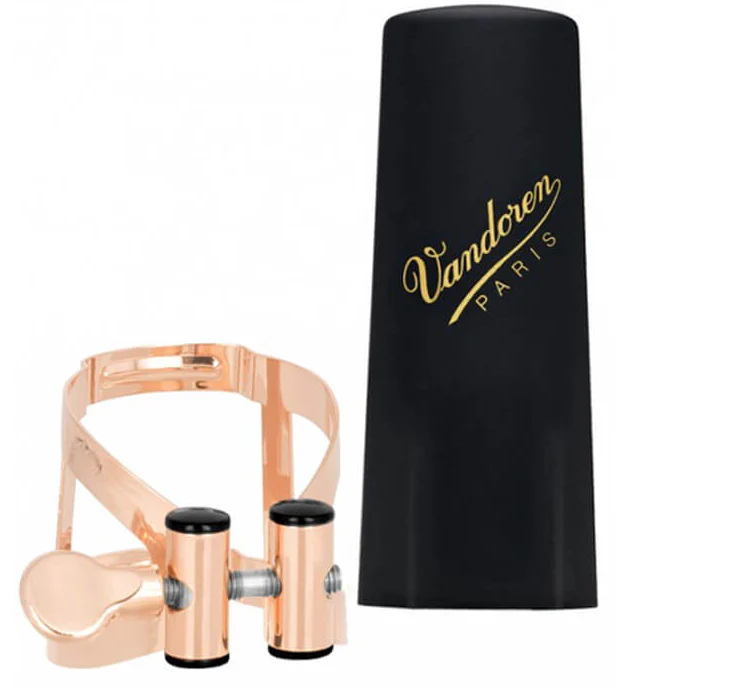 M/O Vandoren Ligature & Cap for Alto Sax Ebonite Mouthpieces - Image 5