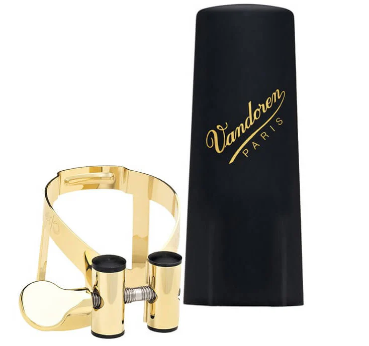 M/O Vandoren Ligature & Cap for Alto Sax Ebonite Mouthpieces - Image 6