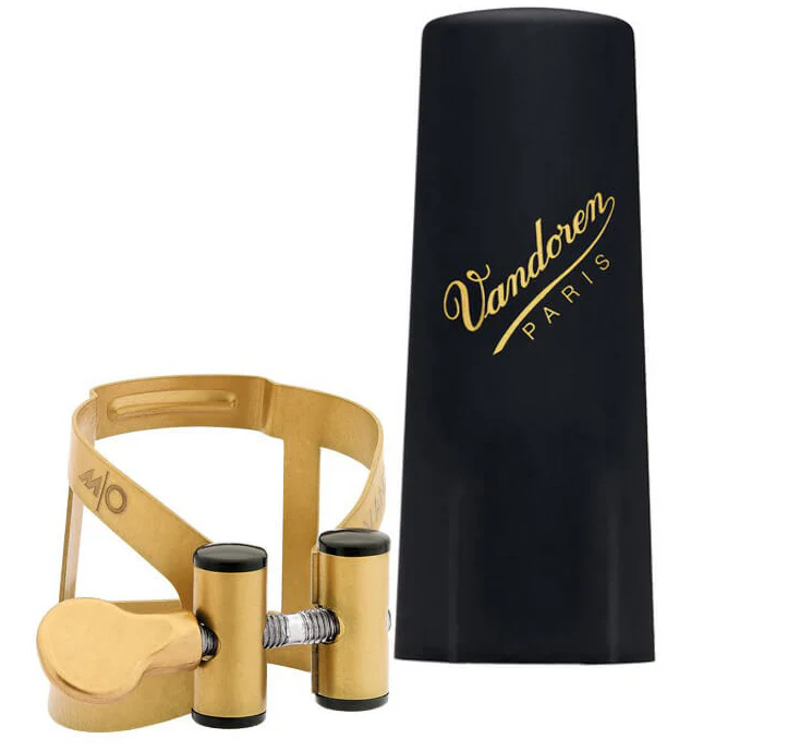 M/O Vandoren Ligature & Cap for Alto Sax Ebonite Mouthpieces - Image 8